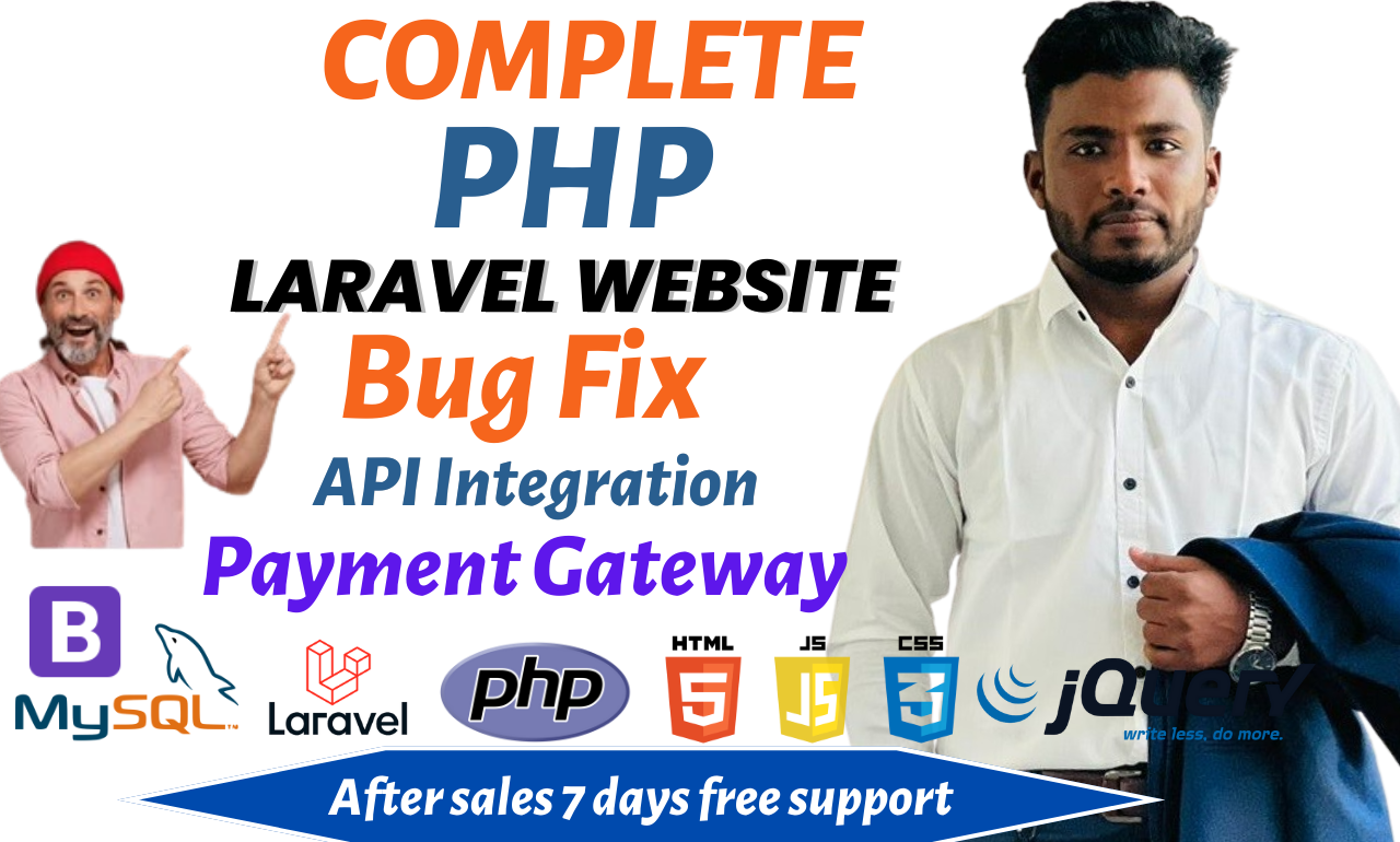 PHP LARAVEL WEBSITE